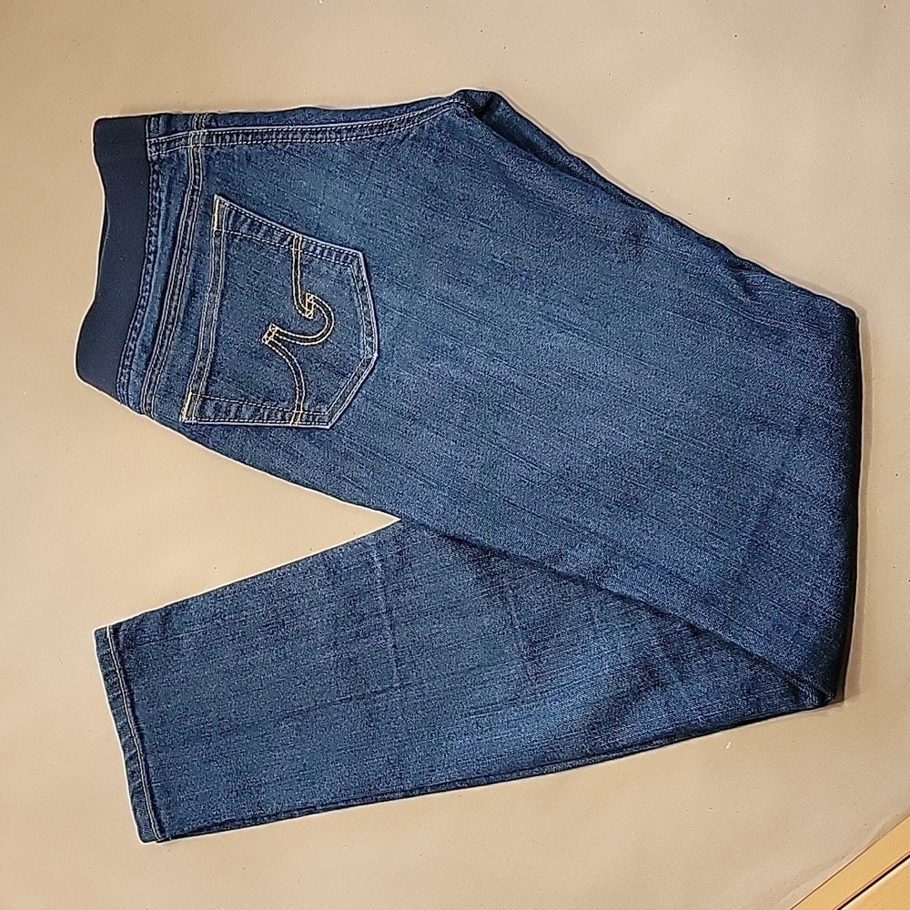 AG Adriano Goldschmied Size 25, Elastic Waist Jegging Pull On Jeans, Gently Used